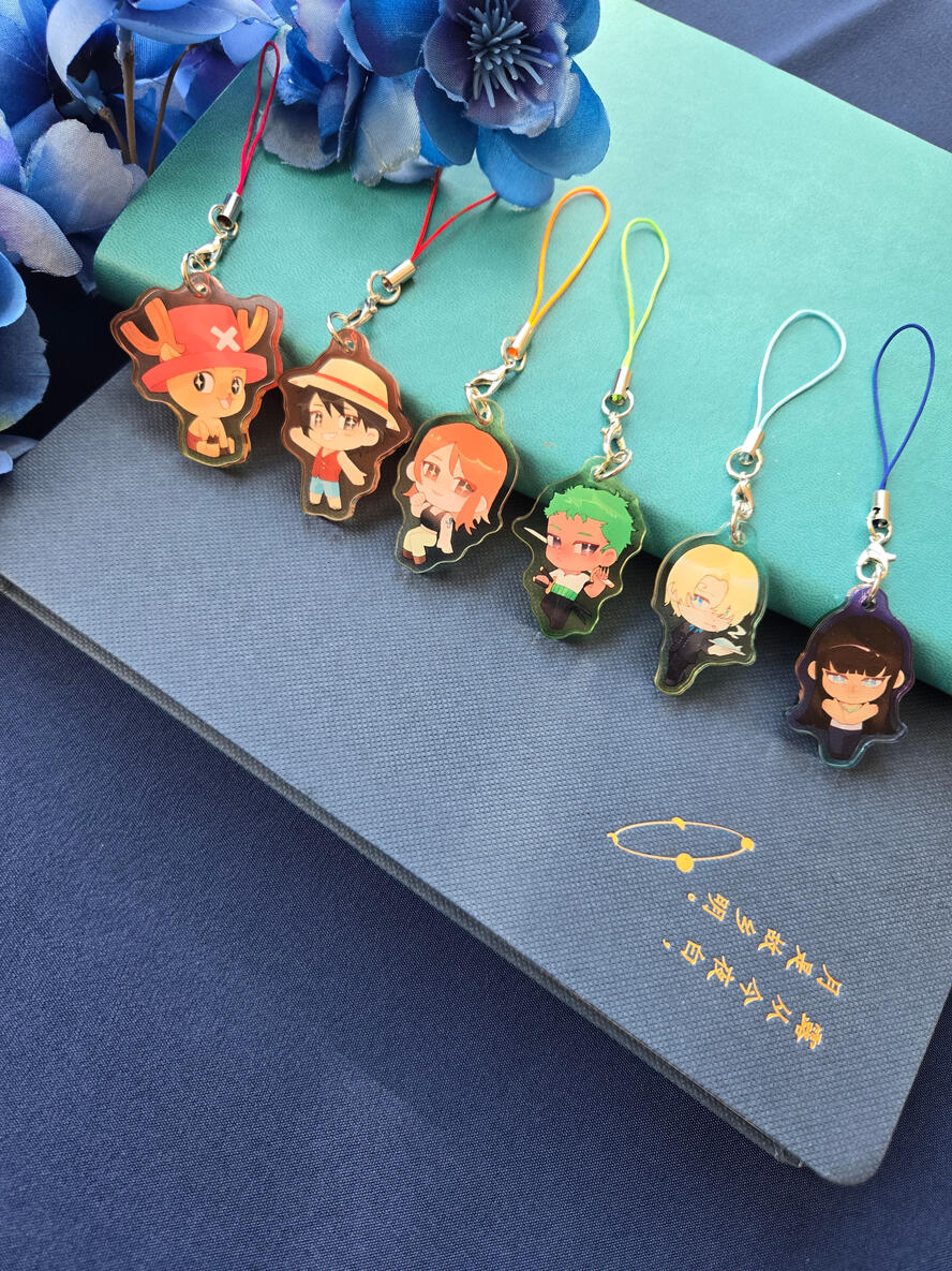 One Piece Phone Charms