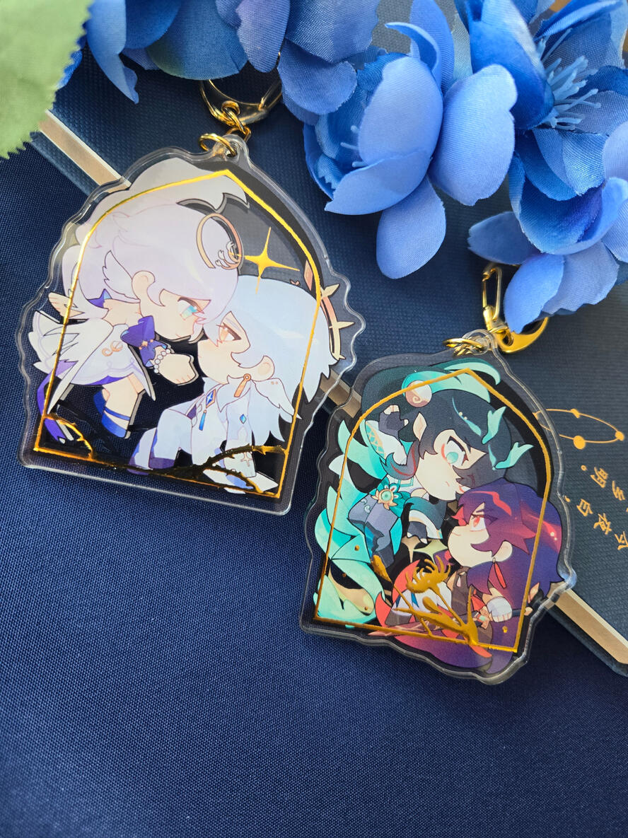 Gold-Foil Charms